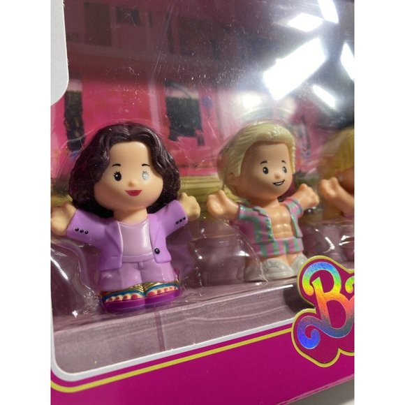 Fisher Price Little People Collector Barbie The Movie Collection 2023 4 Figures - Picture 6 of 14